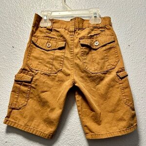 Quad Seven Tan Cargo Shorts